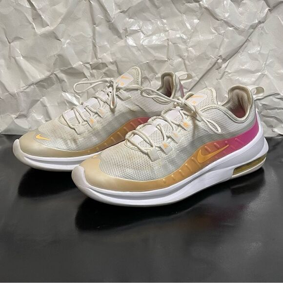 Nike Air Max Axis BQ0126-101 White / Pink Women's Running Shoes Size 8.5M - Picture 3 of 16